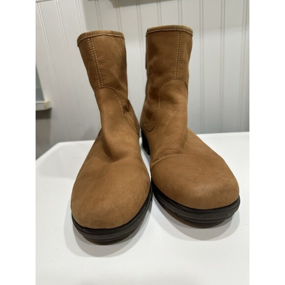Aerosoles Women's Just Kidding Ankle Boot, Tan Size 10 - Picture 1 of 6